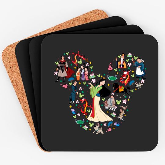 Disney Princess Mulan Coasters