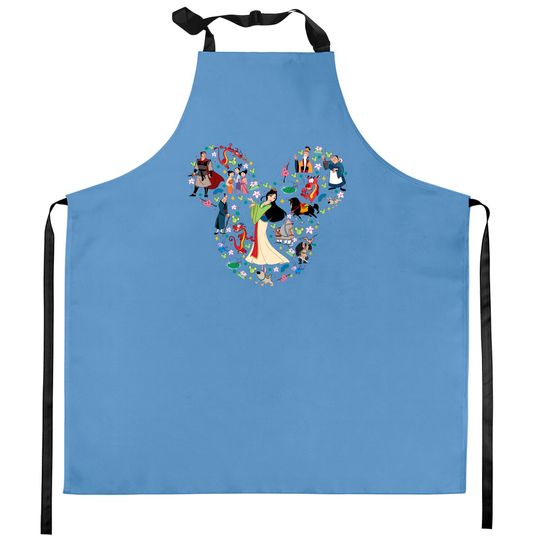 Disney Princess Mulan Kitchen Aprons