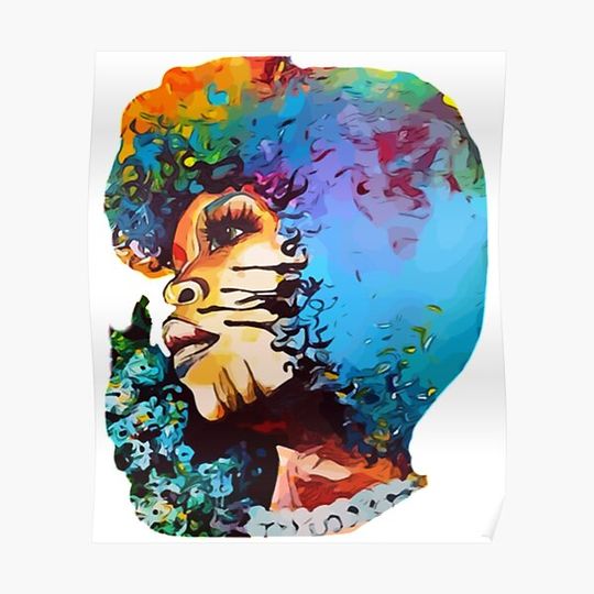 Erykah Badu   (12) Premium Matte Vertical Poster