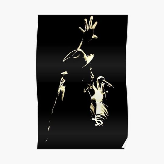 Tom Waits Premium Matte Vertical Poster