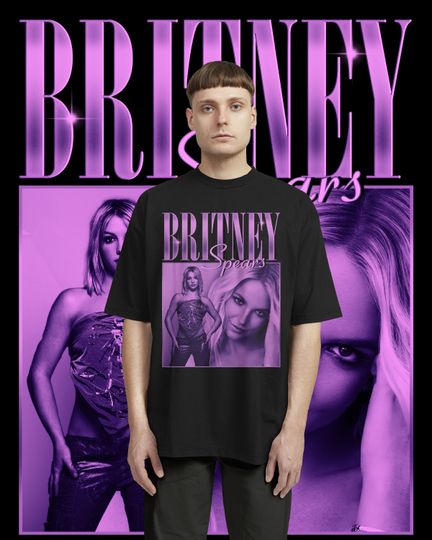 Britney Spears Shirt, Vintage 90s style T-shirt, Britney Spears