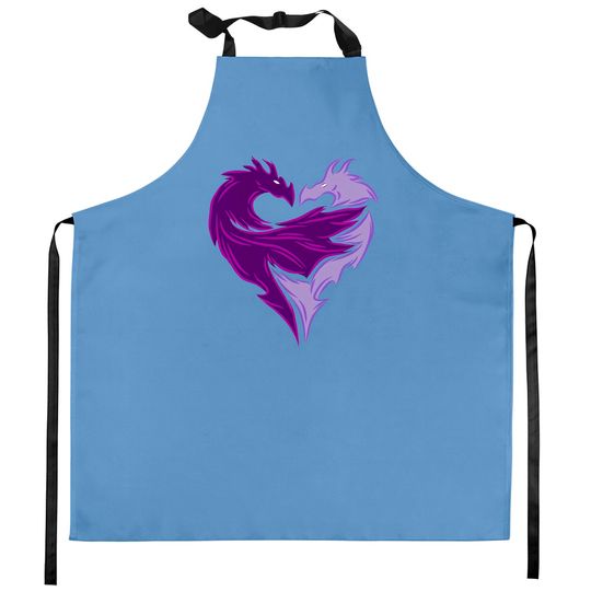 Disney Descendants 2 Mal Dragon Kitchen Aprons, Magic Kingdom Kitchen Aprons