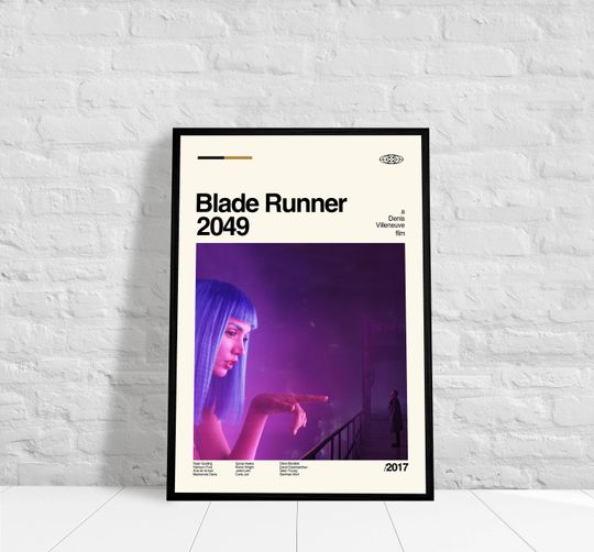 Blade Runner 2049 Poster, Blade Runner 2049 Movie  Art Poster