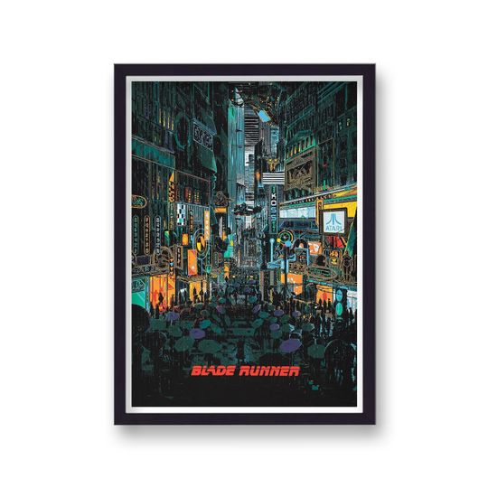 Blade runner v5 reimagined movie poster