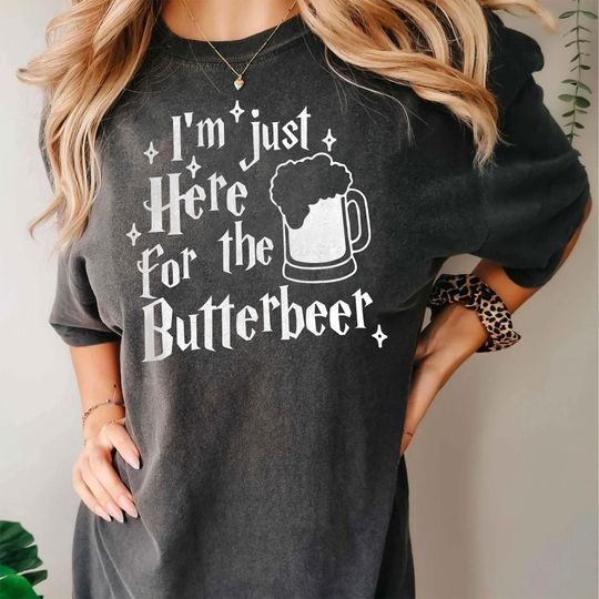 Discover I'm Just Here for the Butterbeer, Universal Studios Shirt