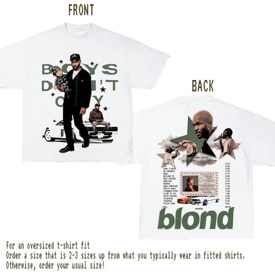 Frank Ocean - Boys Don't Cry Unisex T shirt - Tyler the creator -