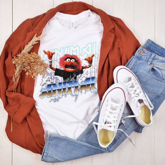 Disney The Muppets Animal Rock Portrait T-Shirt