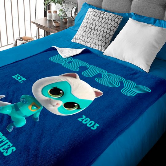 Discover Disney Junior Super Kitties Bitsy Baby Blankets