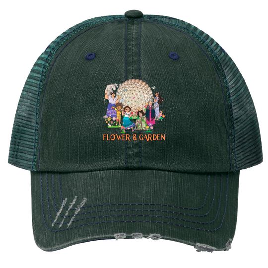 Disney Encanto Epcot Flower And Garden Let Trucker Hats
