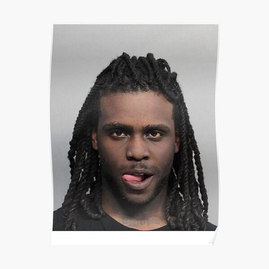 Chief Keef Mugshot Premium Matte Vertical Poster