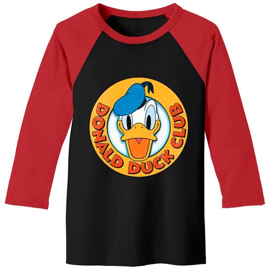 Disney Donald Club Baseball Tees, Donald Duck Baseball Tees