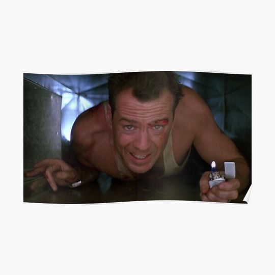 FRAMES Die Hard Premium Matte Vertical Poster