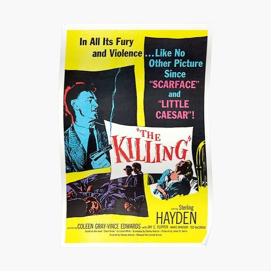 Discover The Killing Stanley Kubrick Premium Matte Vertical Poster