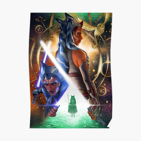 Ahsoka Tano Lives Premium Matte Vertical Poster