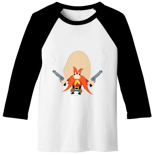 Yosemite Sam Back Off Baseball Tees