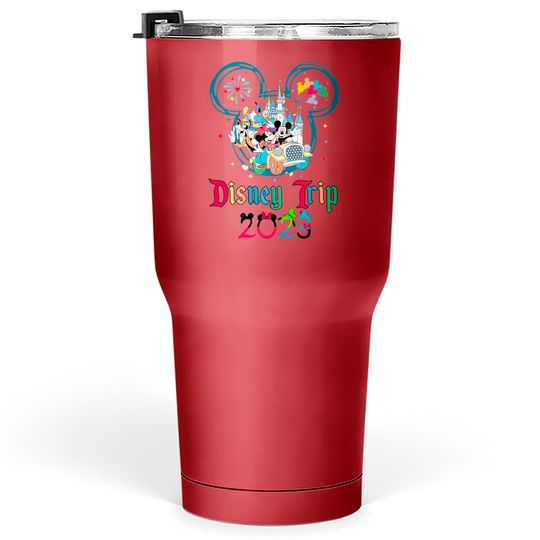 Custom Disney Trip 2023 Tumblers 30 oz, Disney Vacation 2023 Tumblers 30 oz