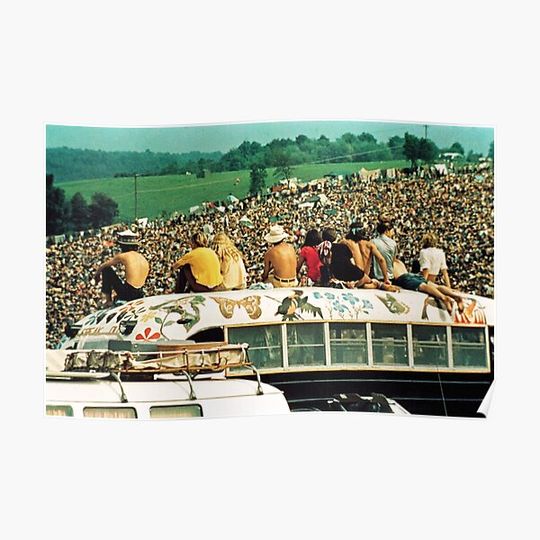 Trip To Woodstock Premium Matte Vertical Poster