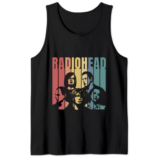 Radiohead Retro Vintage Tank Tops