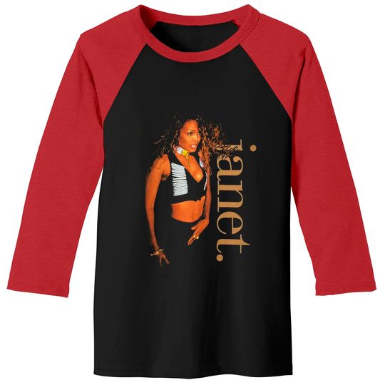 Janet Jackson World Tour Baseball Tees