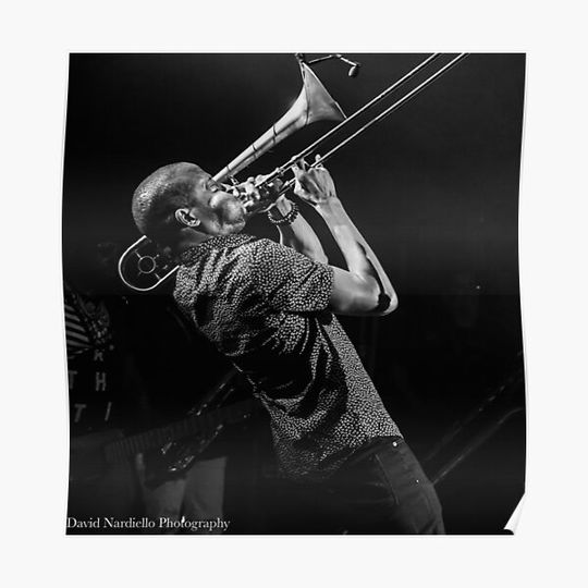 Discover Troy “Trombone Shorty” Andrews Premium Matte Vertical Poster