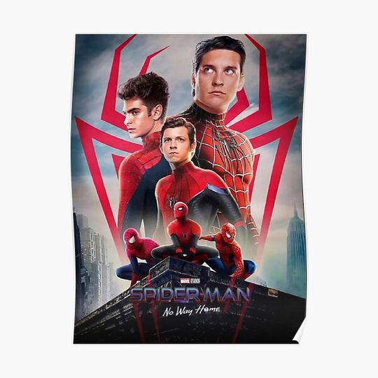 Peter Parker The Man Of Tom Holland Spider Premium Matte Vertical Poster