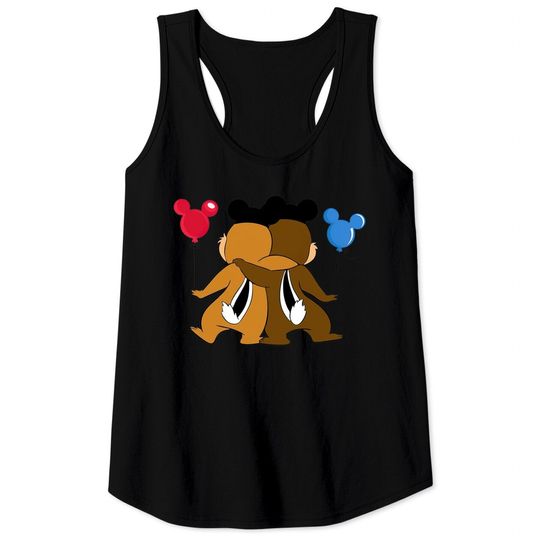 Chip And Dale Friendships   Tank Tops Tank Tops Tank Tops , Chip And Dale Disney Couple Tank Tops