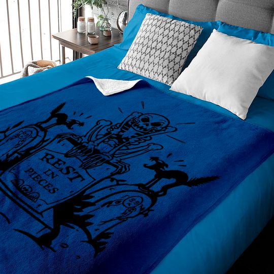 Funny Disney Dancing Skeleton Baby Blankets, Silly Symphony 1929 Baby Blankets