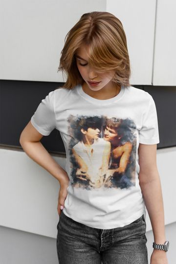Ghost movie fan art Patrick Swayze, Demi Moore Unisex Heavy Cotton Tee