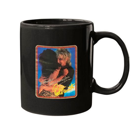 ROD STEWART Mugs 70s Vintage Blondes Have More Fun Tour Mugs