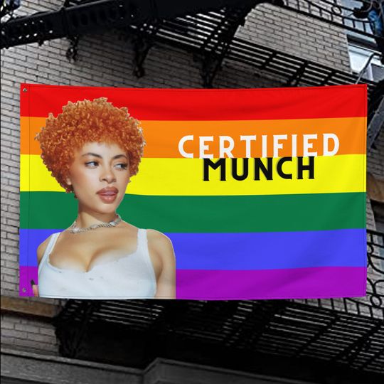 Ice Spice Certified Munch Pride Tapestries