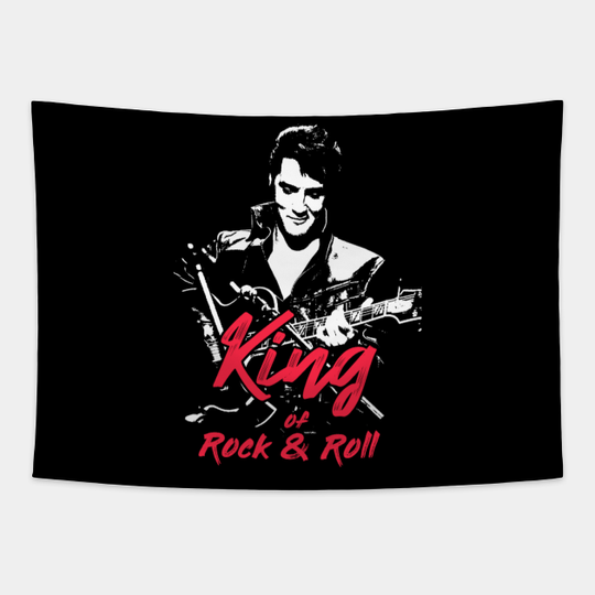 King of Rock and Roll - Elvis Presley - Tapestry