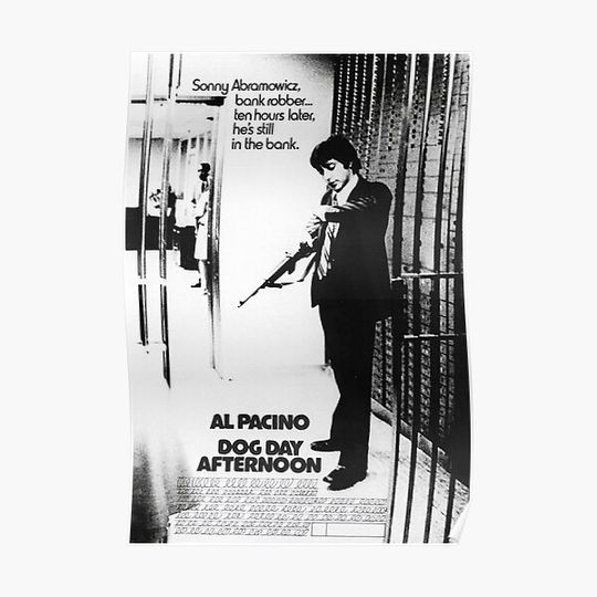 Discover Dog Day Afternoon Al Pacino Premium Matte Vertical Poster