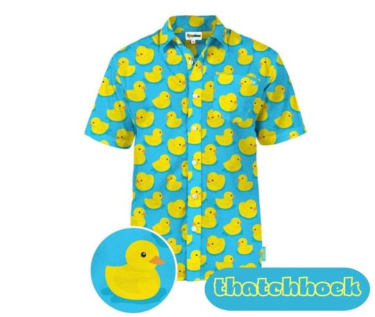 RUBBER DUCKY Hawaiian Shirt, Hawaiian Shirt, Shirt For Lover, Gift Shirt