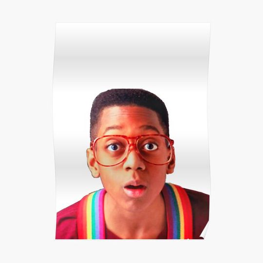 Discover Steve Urkel Premium Matte Vertical Poster