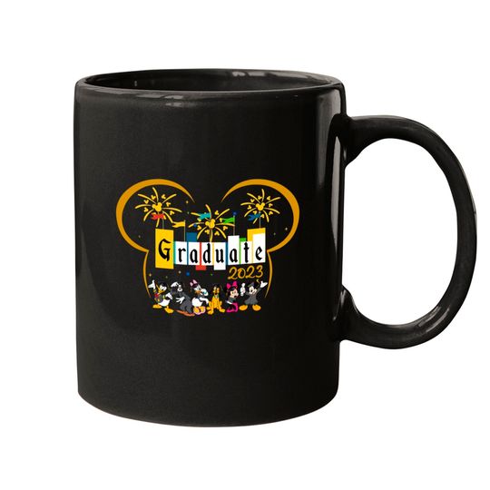 Discover Disney Graduation Mugs, Mickey Minnie Grad 2023 Mugs