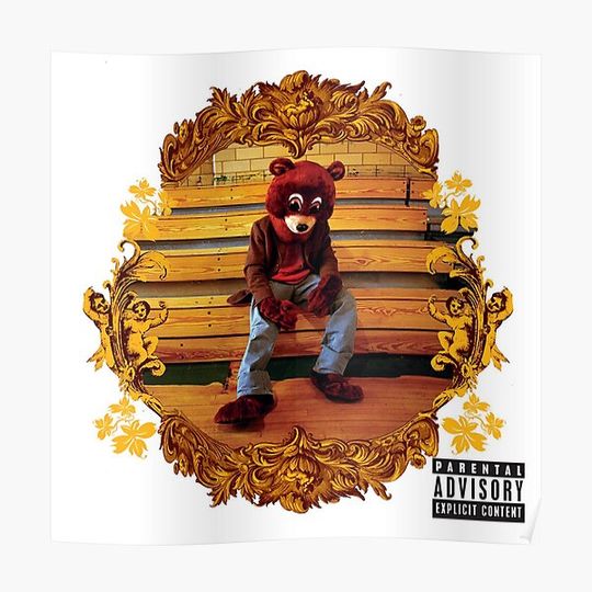 Discover The College Dropout Albums Cover Premium Matte Vertical Poster