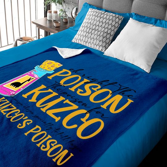 Oh Right The Poison Baby Blankets, Kuzco Baby Blankets, No Touchy Kuzco Baby Blankets, Emperors New Groove, Disney Baby Blankets, Disneyland Baby Blankets
