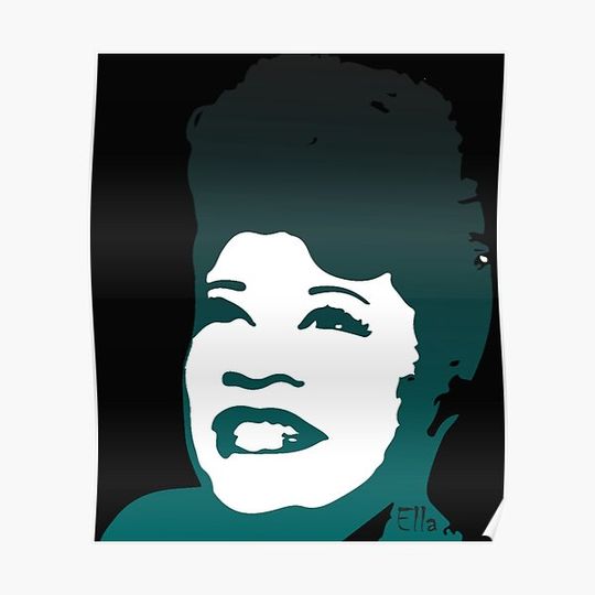 Discover Ella Fitzgerald Premium Matte Vertical Poster
