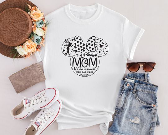 I Am A Disney Mom Shirt, Cool Mom Shirt, Mothers Day Shirt, Disneyland Shirt, Minnie Mom Shirt