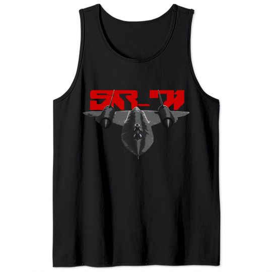 SR-71 Blackbird - Blackbird - Tank Tops