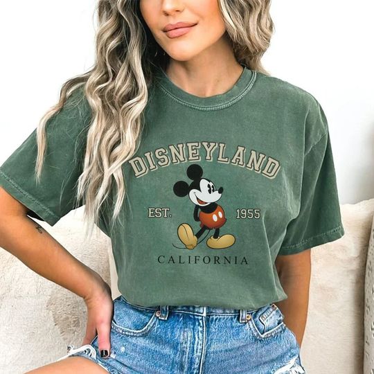 Vintage Disneyland Est 1955 T-Shirt, Disneyland Family Shirts, Disney Trip Shirt, Disneyland Shirt