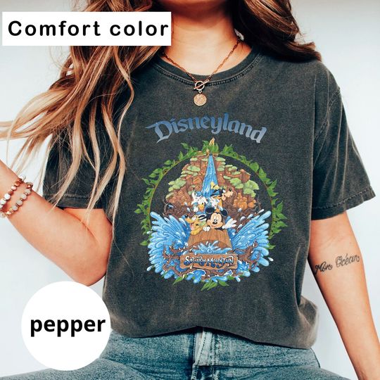 Disney Splash Mountain Shirt, Disney Shirt, Disney Family Shirt, Vintage Disneyland Est 1955 California