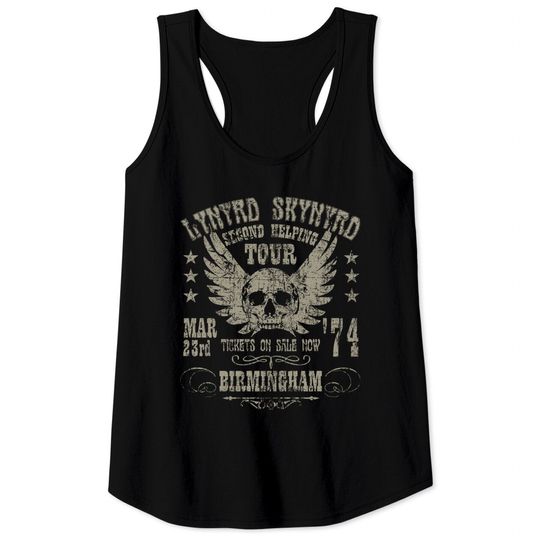 Lynyrd Skynyrd 1974 Tank Tops
