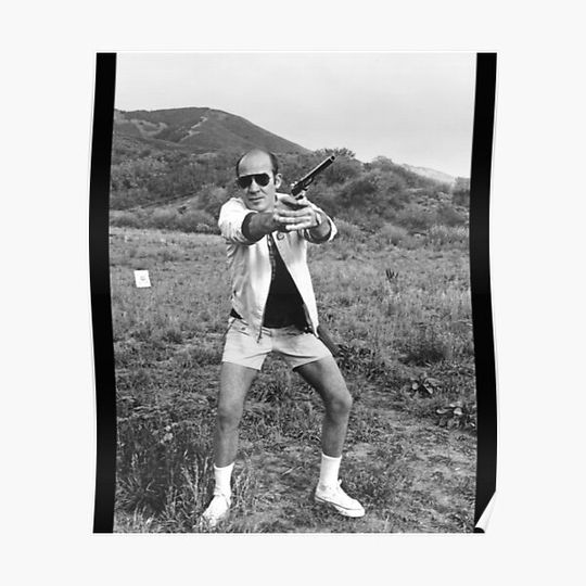 Discover Hunter S. Thompson Premium Matte Vertical Poster