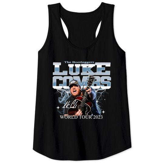 Lukee Comb World Tour 2023 Tank Tops, Lukee Comb Tour Tank Tops, Lukee Comb Merch, The Bootleggers Fan