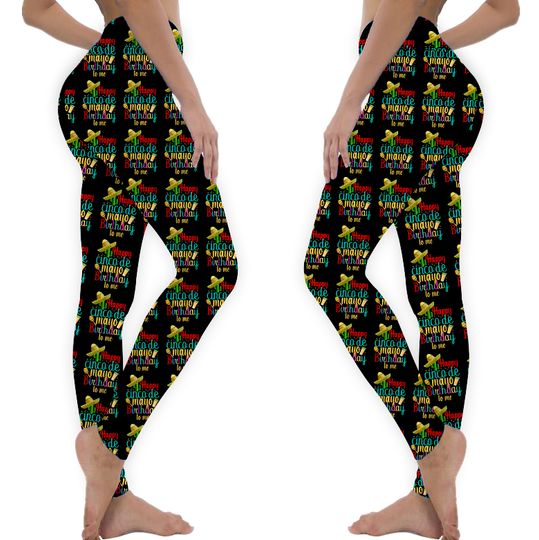 Happy Cinco De Mayo Birthday to Me Leggings