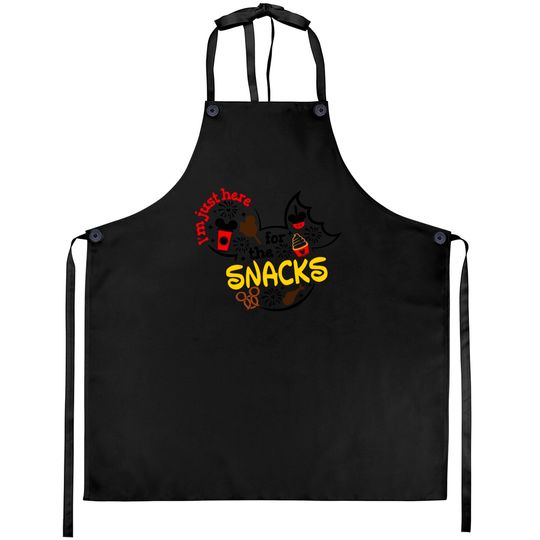 Disney Here For The Snacks Aprons