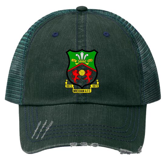 the  wrexham afc logo Trucker Hats