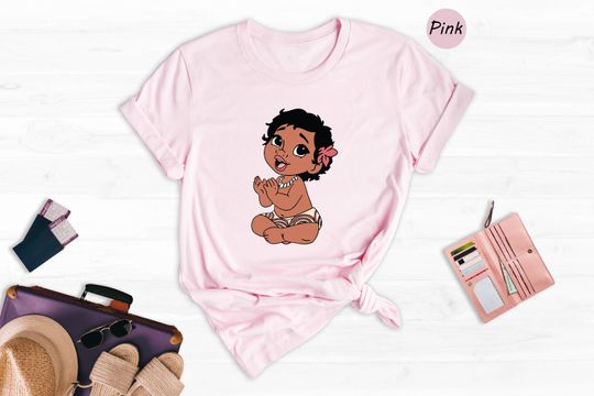 Baby Moana Shirt, Girl Birthday Shirt, Disney Moana Shirts, Disney Princess Shirt, Disneyland Shirt