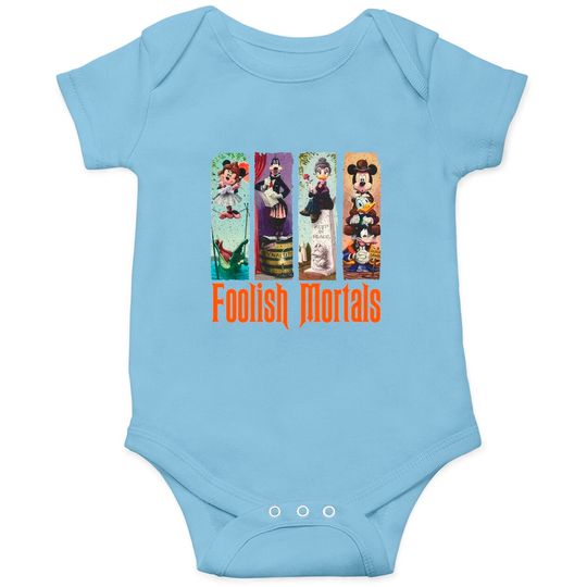 Disney The Haunted Mansion Mickey Mouse Minnie Mouse Goofy Daisy Onesies